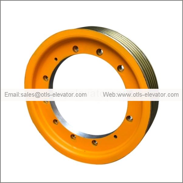 Fuji Elevator traction wheel