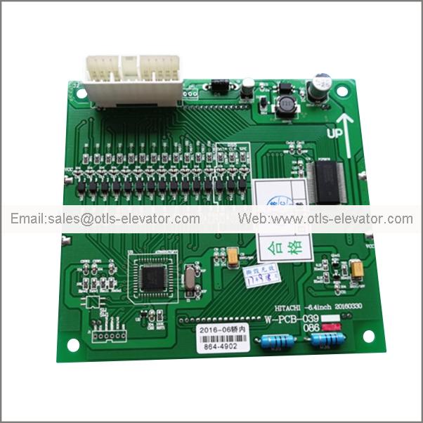 Hitachi elevator car LCD panel W-PCB-039