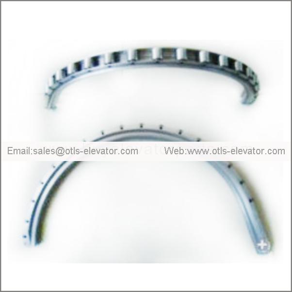 Otis 506 newel chain handrail guide roller