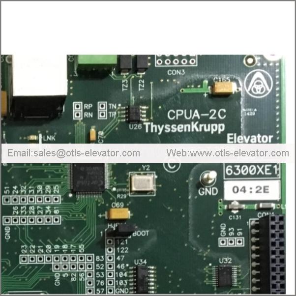 Thyssen elevator pcb CPUA-2C , Thyssen elevator parts