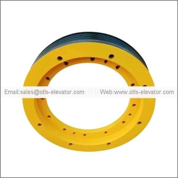 Mitsubishi elevator traction wheel