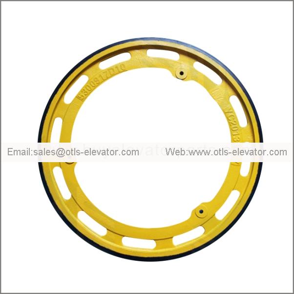 Used escalator friction wheel drive pulley 5300917D10