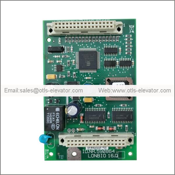 Used Elevator PCB ID.NR.590864 Second-hand