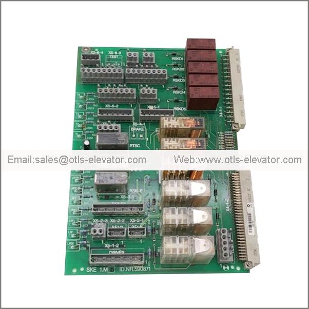 Used Elevator PCB ID.NR.590871 Second-hand