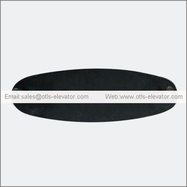 SJEC Escalator Exit Lead Rubber Black/Orange