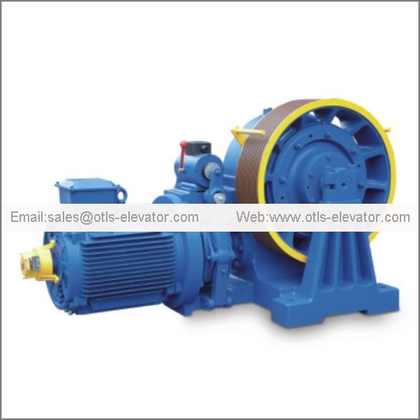 Elevator Traction Machine YJ275 , Elevator parts