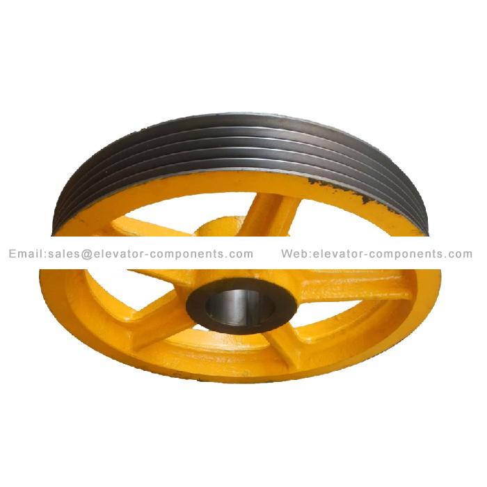 Hitachi Elevator Traction Wheel 514 6 12