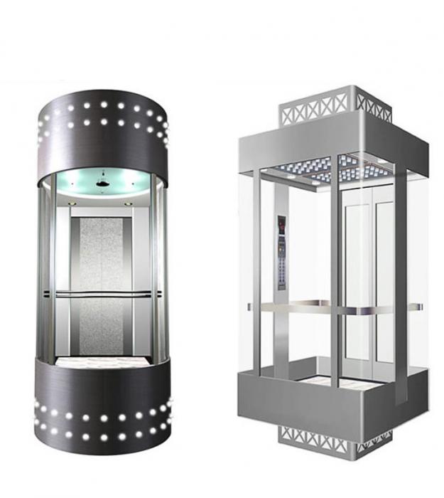 Circular Glass Elevator
