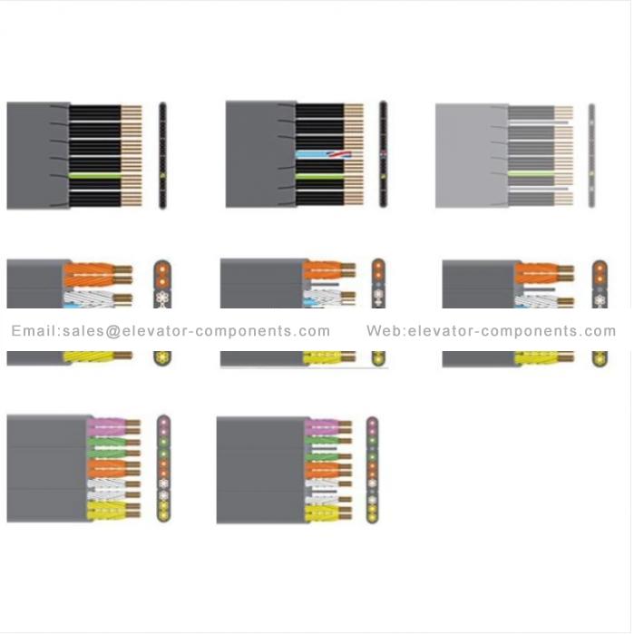 Elevator Parts Flat Traveling Cable