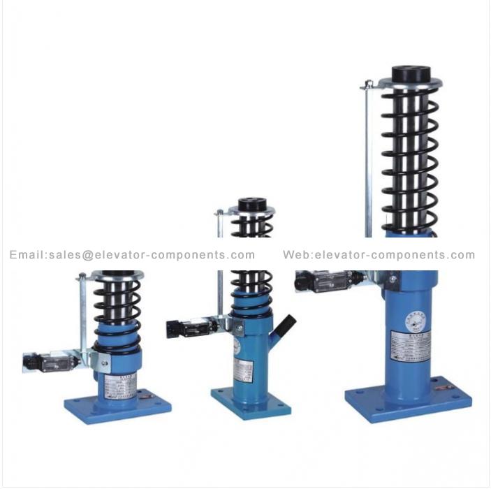 Passenger Lift Spare Parts Oil Buffer with External Spring