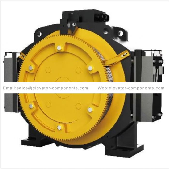 Passenger Elevator PM Gearless Traction Machine Cpmponents