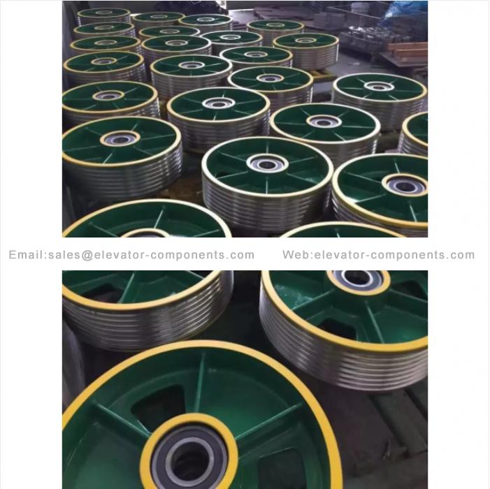 Passenger Elevator Counterweight Pulley Partrs