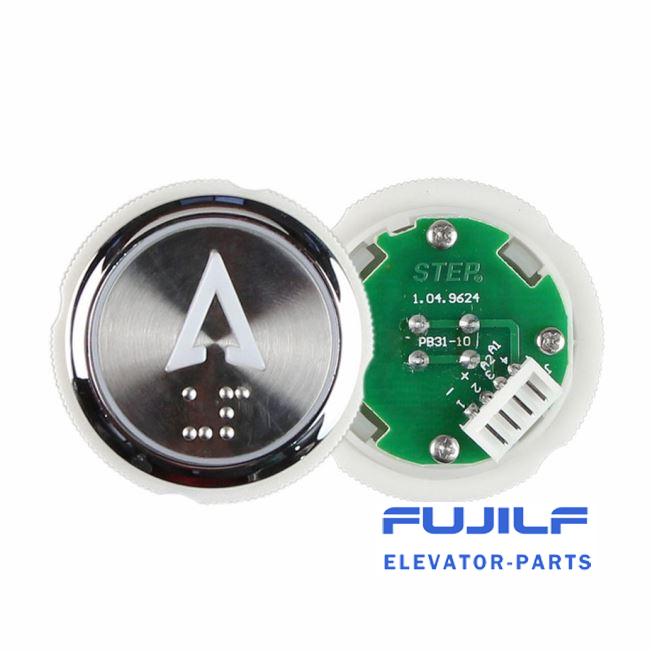 STEP Elevator Push Button PB31-10 1.04.9624 Round Button