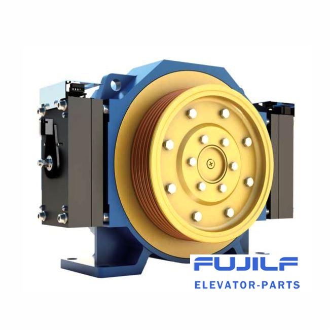 MONADRIVE Permanent Magnet Synchronous Gearless Elevator Traction Machine MCK100