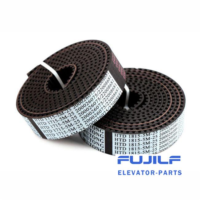 HTD 1715-5M-25 ThyssenKrupp Elevator Door Machine Belt Elevator Door Parts