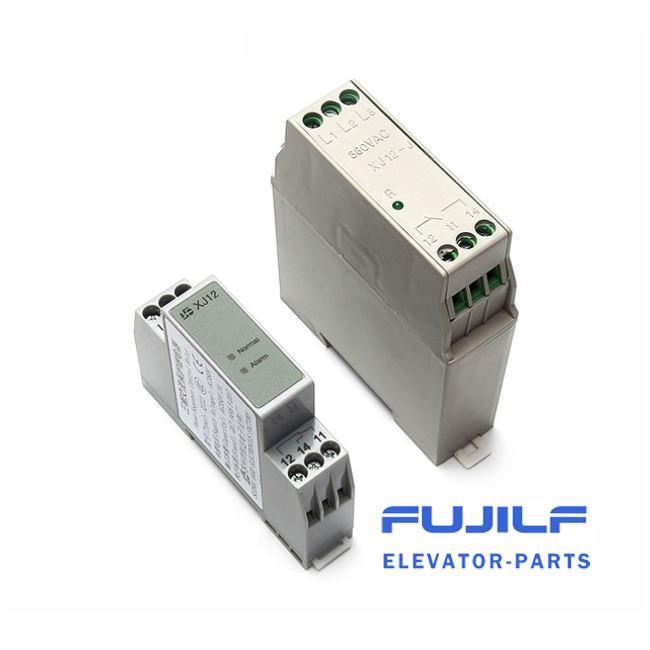 Thyssen Elevator Protection Relay XJ12 Three-phase AC Phase Sequence Lift Parts