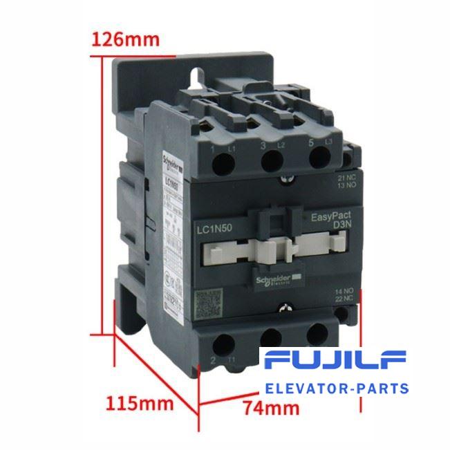 LC1N50 Elevator Contactor Lift Spare Parts