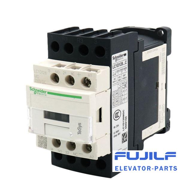 LC1D128MDC Schneider Elevator Contactor Elevator Components