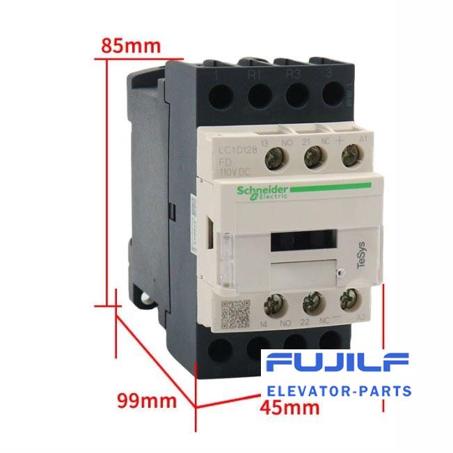 LC1D188MDC Schneider Elevator Contactor Elevator Components