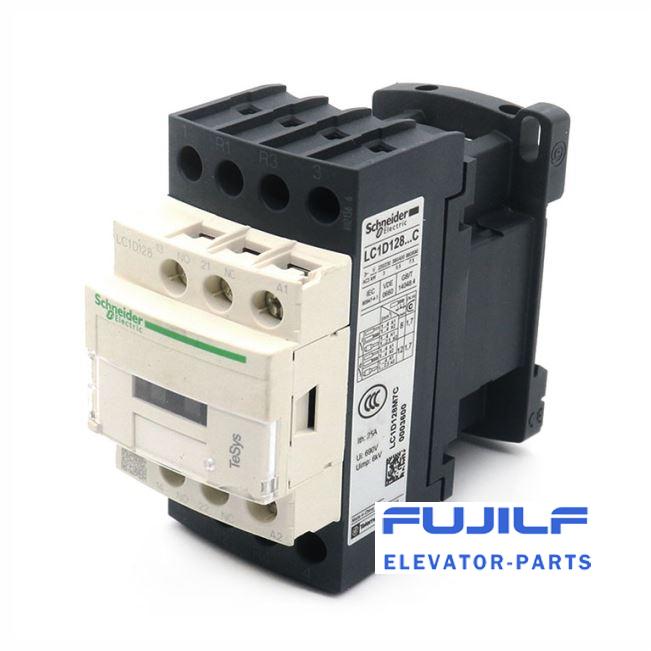 LC1D128F7C Schneider Elevator Contactor Lift Spare Parts
