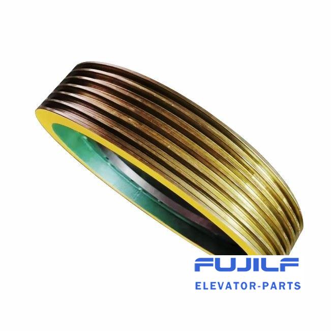750x5x13 KONE Elevator MX10 Traction Wheel FUJILF Lift Components