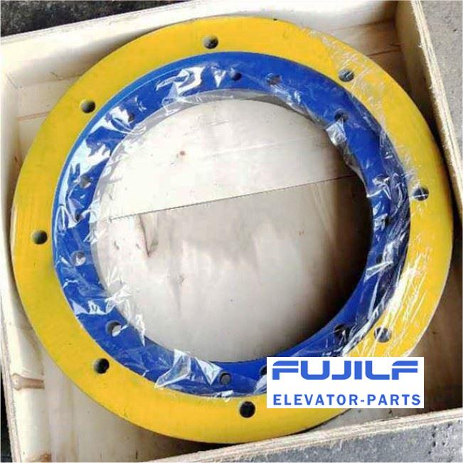 400x7x10 Mitsubishi Elevator Traction Wheel FUJILF Lift Components