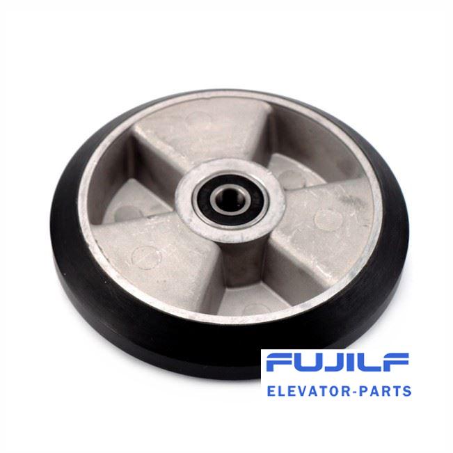 Used 100x25x6205 Elevator Guide Shoe Roller FUJILF Second-hand Lift Spare Parts