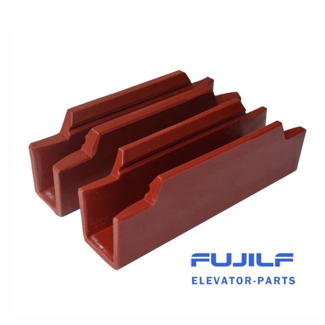 Mitsubishi Elevator Guide Shoe Liner 120x10mm FUJILF Elevator Spare Parts