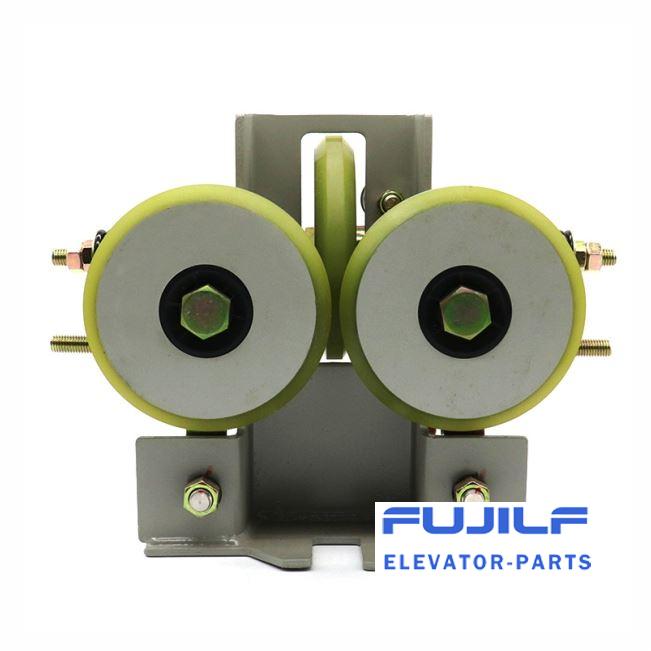 Wheel Size 125x22x6303 Hitachi Elevator Roller Guide Shoe C0083111-B FUJILF Elevator Spare Parts