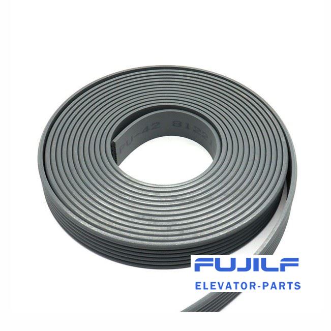 Used PV40 56KN 4.5mmx40mm  Second-hand Elevator Traction Steel Belt