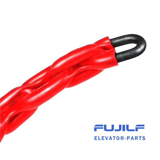 10mm Elevator Plastic Compensation Chain High Elasticity and Wear Resistance FUJILF Lift Spare Parts