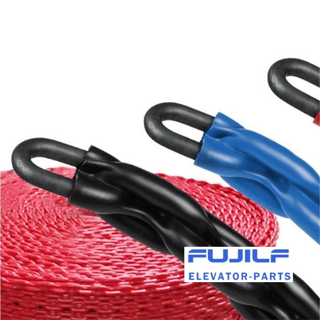 8mm Elevator Plastic Compensation Chain High Elasticity and Wear Resistance FUJILF Lift Spare Parts