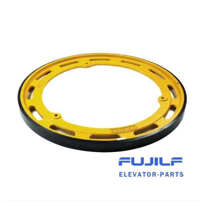 496x360x30mm Used Escalaror Friction Wheel FUJILF Second-hand Escalator Spare Parts