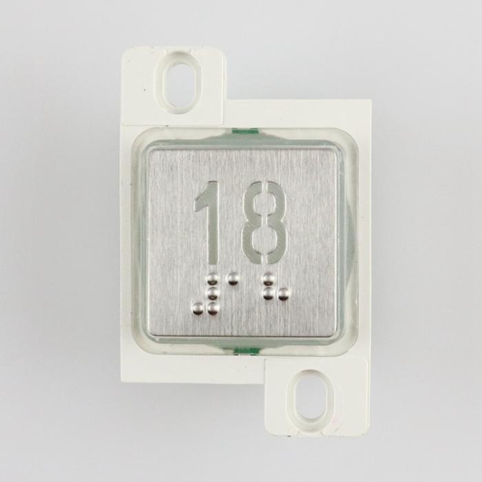 JA-5X4 Square Button Red Light Blue Light Button FUJILF Lift Components