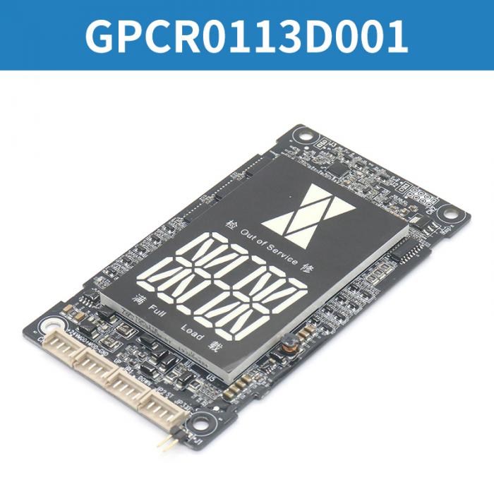 GPCR0113D001 Elevator outbound call board car display board FUJILF Elevator Spare Parts