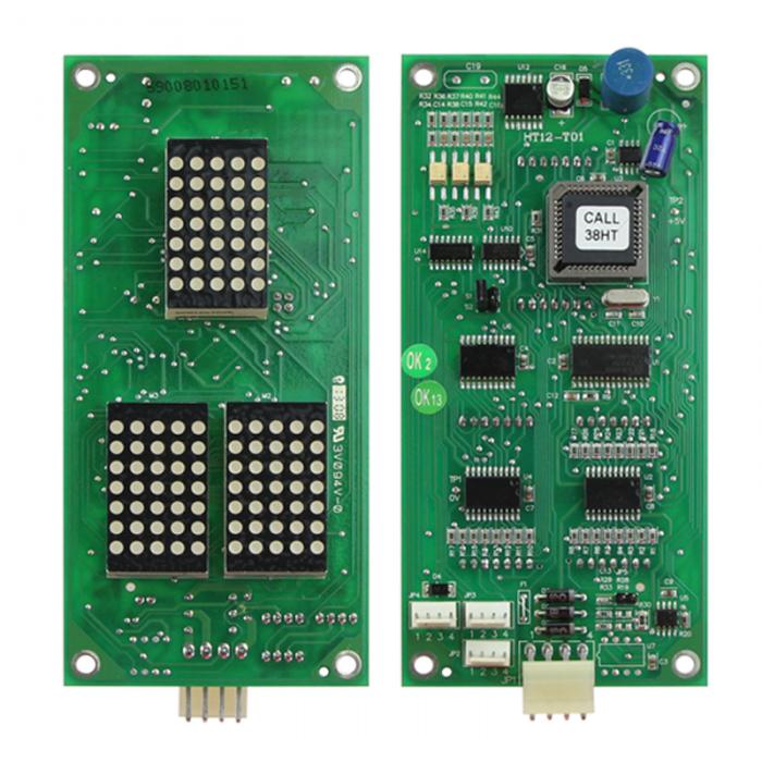 STEP outbound call display board SM.04VR/A FUJILF Elevator Components