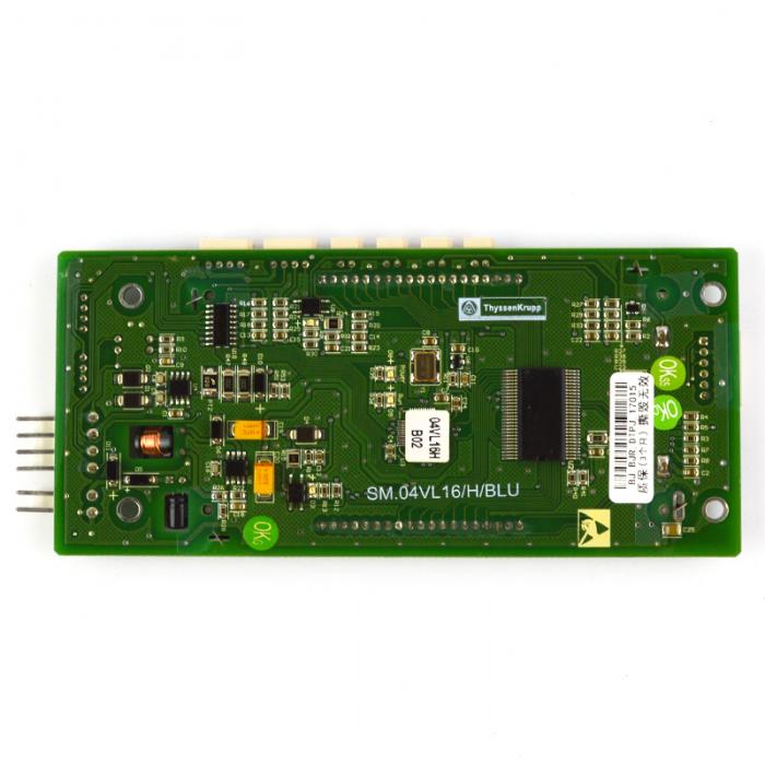 SM.04VL16/A/BLU Horizontal Display Thyssen elevator car LCD display board FUJILF Lift Components