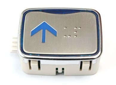 AK-25 Elevator square stainless steel button FUJILF Lift Spare Parts