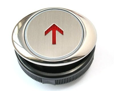 AK-26 Elevator round stainless steel button FUJILF Lift Spare Parts