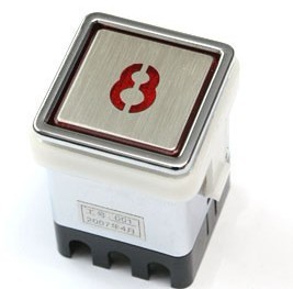 AK-13 Elevator Frame in ABS button FUJILF Lift Spare Parts