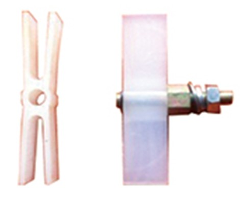 H023 SELCOM Door Shoe Elevator Door Slider Metal Plastic Slider FUJILF Elevator Spare Parts