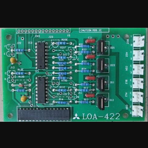 LOA-422 MITSUBISHI elevatorcabin expansion board PCB FUJILF Elevator Components