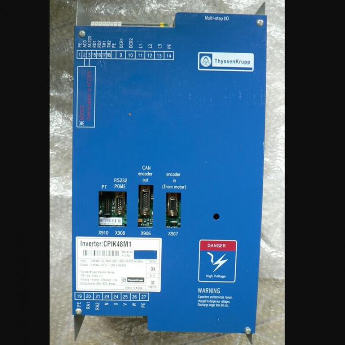 Thyssenkrupp CPIK-48M1 elevator INVERTER FUJILF Elevator Spare Parts