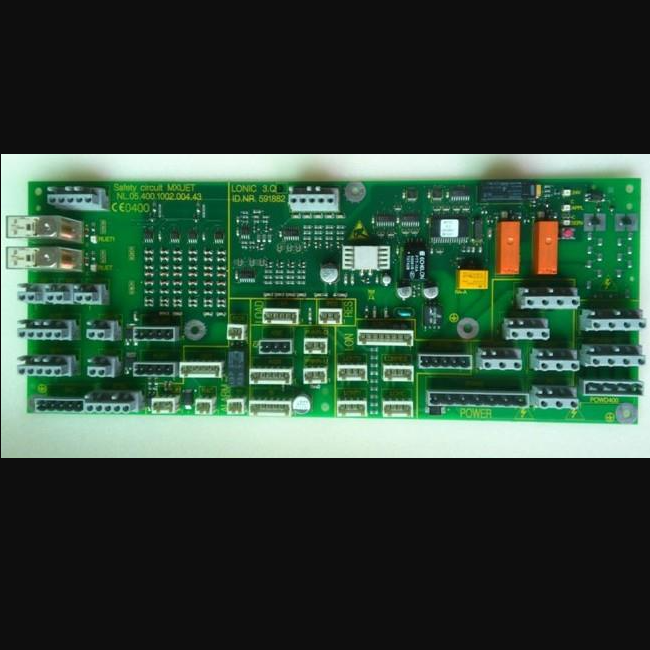 ID.NR.591882 Used elevator cabin top board PCB FUJILF Second-hand Elevator Spare Parts