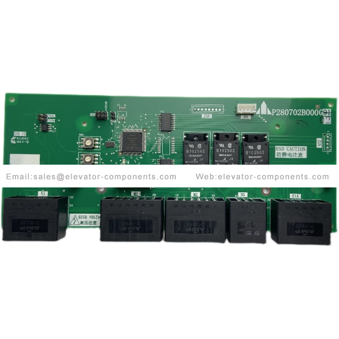 Mitsubishi P280702B000G02 PCB Landing Power Board FUJILF Elevator Spare Parts