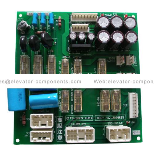Yungtay FB-SAFS PCB Power Board FUJILF Elevator Spare Parts