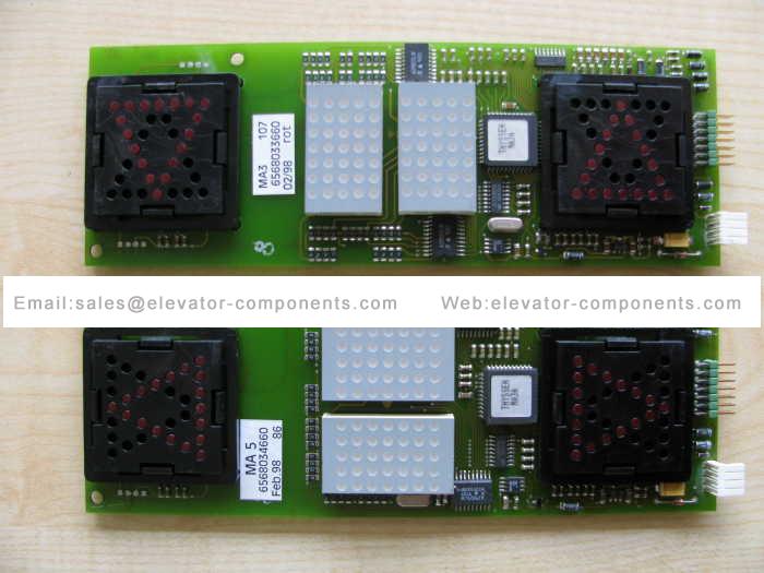 Thyssen MA5 6568069660 PCB Display Calling Operation Panel Board FUJILF Elevator Spare Parts