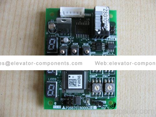 Mitsubishi  P266701B000G01 PCB Display Board FUJILF Elevator Spare Parts