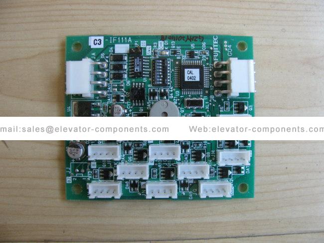 Fujitec PCB C3 IF111A Car Communication Board FUJILF Elevator Spare Parts