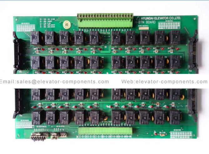 Hyundai PCB 204C1321H11 H-BTN Main Board FUJILF Elevator Spare Parts